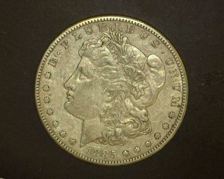 1885 - S Morgan Silver Dollar Choice Extremely Fine 403232 - 16