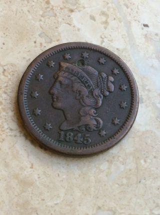 1845 Large Cent Great Details