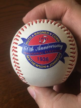 1999 National Baseball Hall Of Fame Inaugural Inductees Novelty Baseball