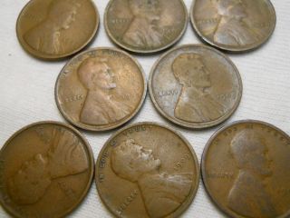 ROLL OF 1909 LINCOLN PENNIES COMBINE. 2