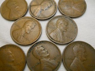 ROLL OF 1909 LINCOLN PENNIES COMBINE. 3