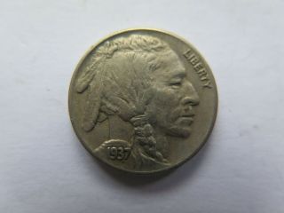 1937 S San Francisco Usa Indian Head Nickel In Collectable