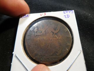 V3 Usa Colonial 1773 1/2 Penny
