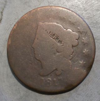 1817 U.  S.  Large Cent,  One Cent