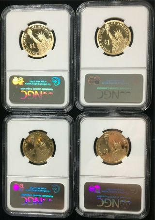 2008 S Presidential 4 - Coin Proof Set - NGC PF70 Proof Ultra Cameo 2