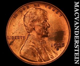 1935 - S Lincoln Wheat Cent - Brilliant Uncirculated Luster I5341