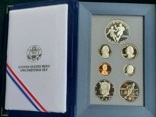 1994 United States World Cup Commemorative Prestige Proof Set Coins