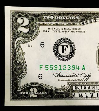 1976 $2 Bicentennial Gem Bu,  Flawless As It Gets Crispy Nr 11156_4704