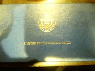 Us 1886 - 1986 S Liberty Coins Ellis Island Silver & Half Dollar Proof Set