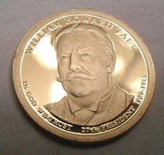 2013 S William H Taft Presidential Proof Coin