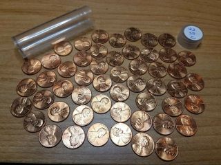 1982 P Small Date Copper Lincoln Cent Roll Uncirculated