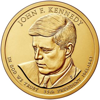 2015d $1 John F.  Kennedy - 35th U.  S.  President - Pos A - Bu