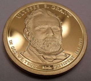 2011 S Ulysses S Grant Presidential Proof Dollar Coin