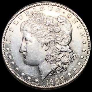 1900 Morgan Silver Dollar Looks Uncirculated Color Philly $1 Coin No Res