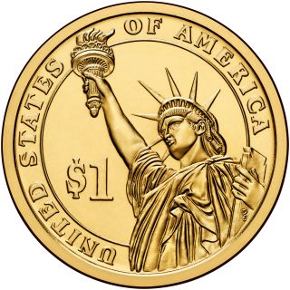 2011 P $1 James A.  Garfield - 20th U.  S.  President - BU 2