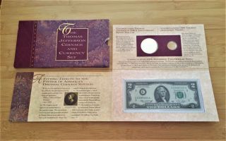 1993 The Thomas Jefferson Coinage & Currency Set