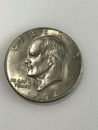 1974 D Eisenhower Ike Dollar $1