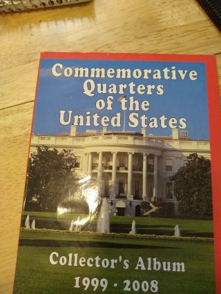 1999 - 2008 " 50 State Quarter Set " Book