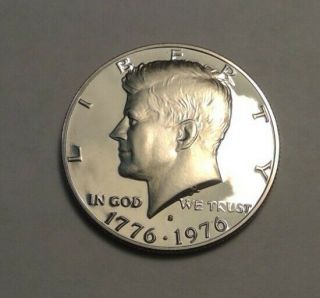 1975 S (1776 - 1976) Bicentennial Kennedy Half Dollar Gem Proof -