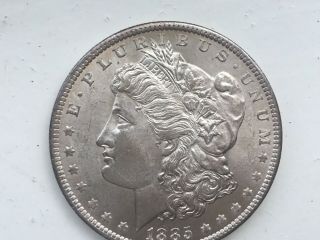 Ms - 64 1885 - O Morgan Silver Dollar A Real Beauty;/, ) ’m.