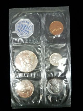 Ps0561simip Us Proof 5 Coin Set 1961 Mirror Impaired Pgp Gsb $17.  00