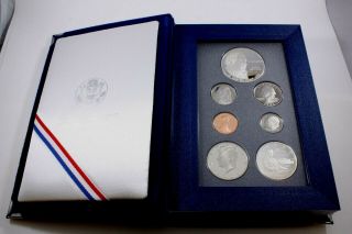 One 1993 Bill Of Rights Commemorative Coins Prestige Set Box/papers
