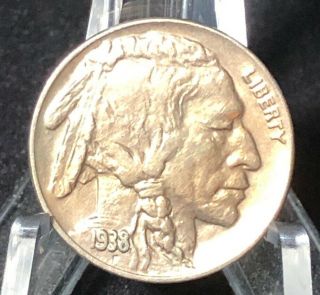 1938 D Indian Head Buffalo Nickel - Wowza :)