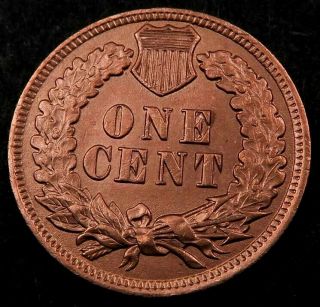 1901 Indian Head Penny Cent // Choice BU red // (I829) 2