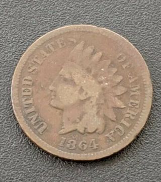 Usa Indian Head Penny One Cent 1864