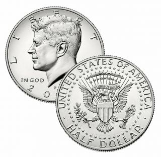 2015 - P & D KENNEDY HALF DOLLAR - U.  S.  Uncirculated Coin (2 COIN$) 3