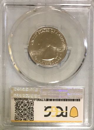2019 - W 25c Ms65,  Pcgs American Memorial Park North Marianas Islands West Point
