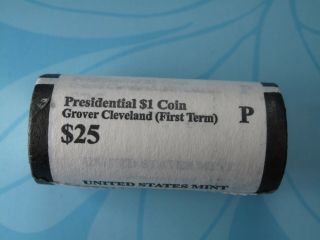 2012 - P Roll Grover Cleveland 1st Term Golden Presidential 25 Dollars Roll