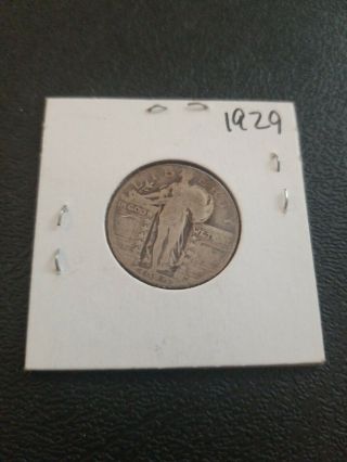 1929 - P Standing Liberty Quarter 90 Silver