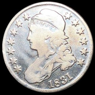 1831 Capped Bust Half Dollar Nicely Circulated High End Silver Philly Coin Nr