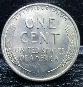 1943 Steel Wheat Penny Cent - 