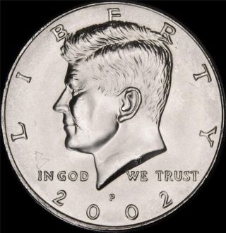 2002 P Kennedy Half Dollar - Bu
