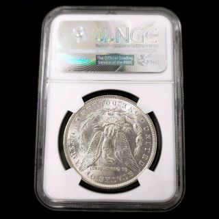1886 US United States Morgan Silver $1 One Dollar NGC MS62 Collector Coin WD6034 2