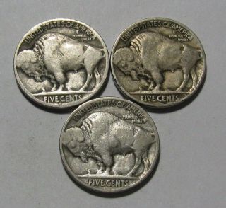 1926 D 1927 1928 Buffalo Nickel - Mixed - 106SU 2