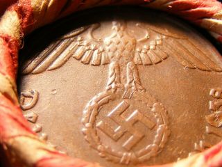Estate Wheat Penny Roll 1943 Steel - Nazi Coin On Ends X