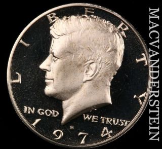 1974 - S Kennedy Half Dollar - Lustrous Gem Proof I5001