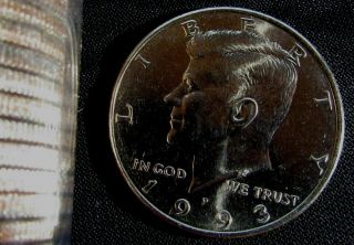 1993 Philadelphia Kennedy Half Dollar Bu