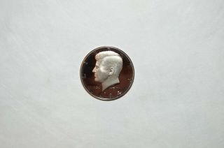 1984 - S Kennedy Clad Proof Half Dollar Cameo - Great Looking Coin - Sharp