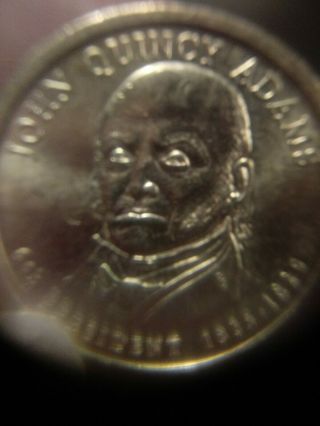 2008 P John Quincy Adams Presidential Dollar Coin