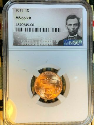2011 Union Shield Lincoln 1c,  Ngc Certified Ms 66