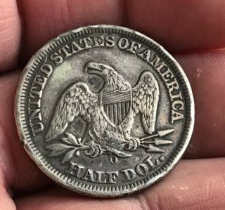 Cheapest On Ebay Key Date 1847 - O Seated Half Dollar Silver