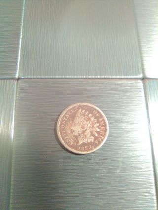 1863 Indian Head Cent Penny Civil War Era U.  S.  A.  Coin " Good " Or Better