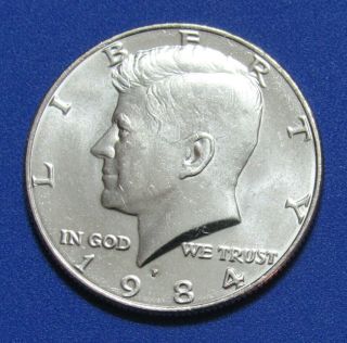 1984 - P 50c Kennedy Half Dollar