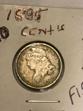 1831,  (capped Bust) Dime,  Very Fine Detail For 1831 Coin.  Rims Strong