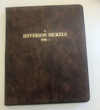 1938 - 1983 Jefferson Nickels Harco Coinmaster Book