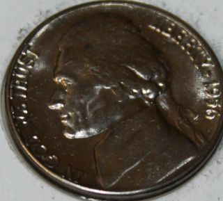 1956 - D 5c Jefferson Nickel 17sr0810 - 3 Bu Only 50 Cents For
